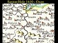 5. Saxton & Hole map of Steeple Aston 1610